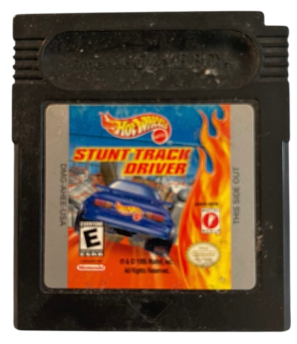 Hot Wheels: Stunt Track Driver (Nintendo Game Boy Color, 1999) Cartridge Only